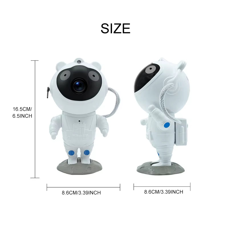 For Character Night Light with Nebula Starry Projection Remote Control USB Powered Color-Changing LED for Kids