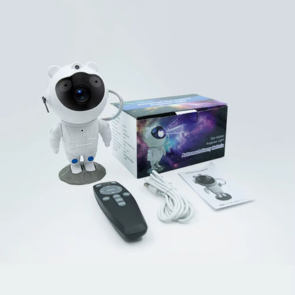 For Character Night Light with Nebula Starry Projection Remote Control USB Powered Color-Changing LED for Kids